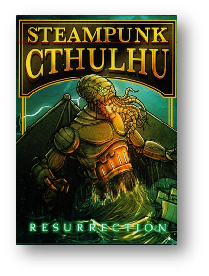 Steampunk Cthulhu Resurrection (Green) Deck by Nat Iwata