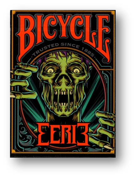 Bicycle Eerie Deck (Red) by Gambler's Warehouse