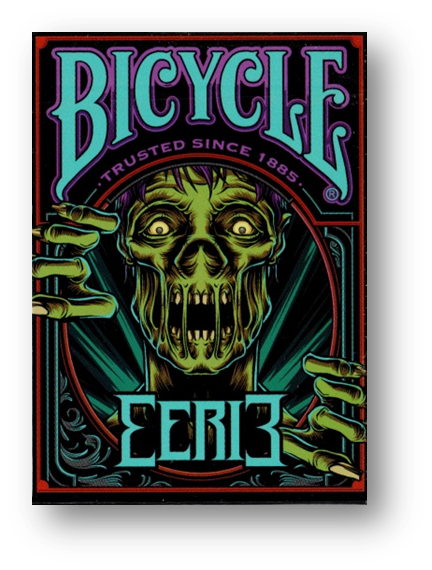 Bicycle Eerie Deck (Purple) by Gambler's Warehouse