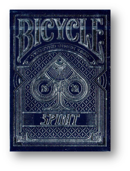 Spirit Blue Playing Cards - Bicycle