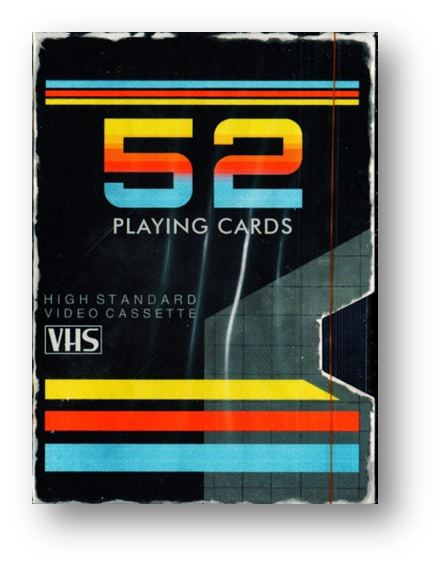 VHS Playing Cards by Collectable Playing Cards