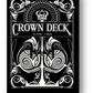 The Crown Deck (Black) Playing Cards