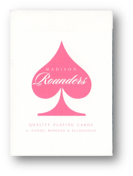 Pink Madison Rounders Playing Cards