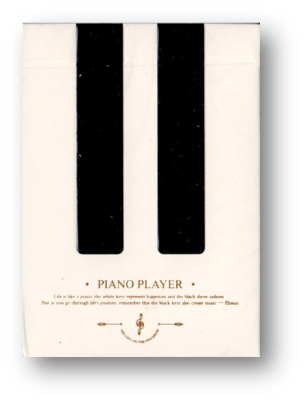 Piano Players 2-Keys Edition Playing Cards