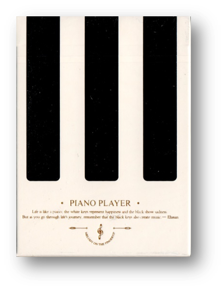 Piano Players 3 Keys Edition Playing Cards