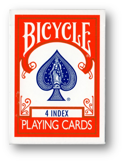 Bicycle - 4 Index (+4 routines) - Red back