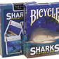 Bicycle Sharks Playing Cards by US Playing Card