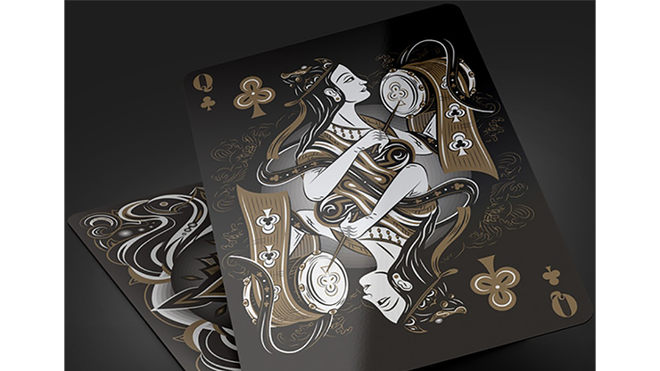 Bicycle - Realms (Black) Playing Cards