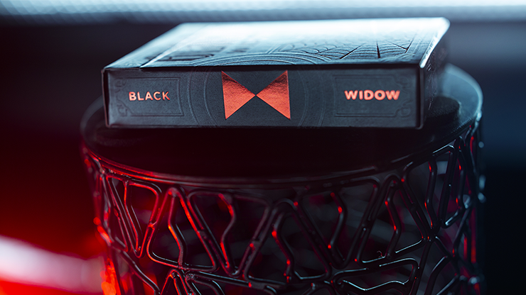 Black Widow Playing Cards