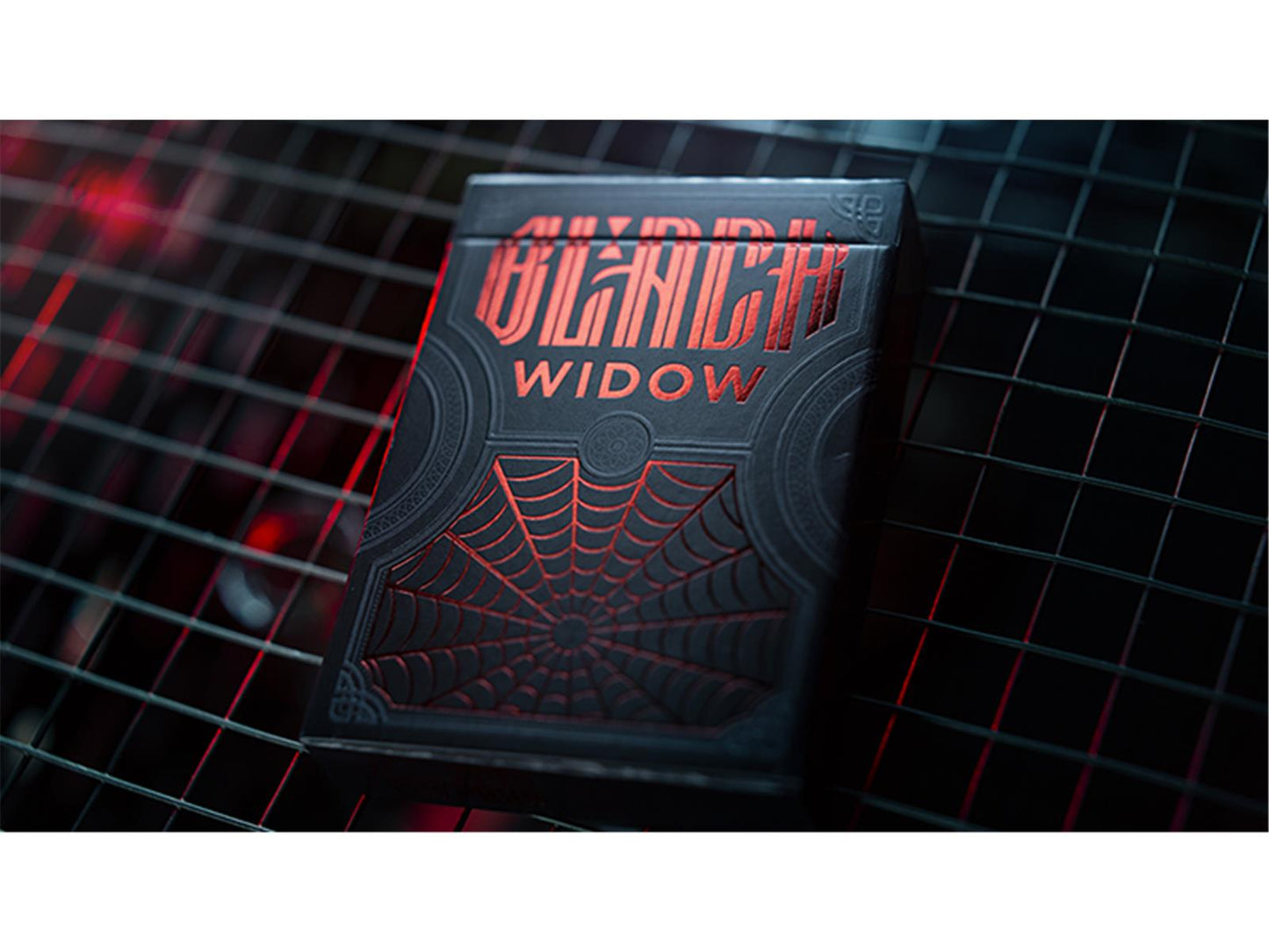 Black Widow Playing Cards