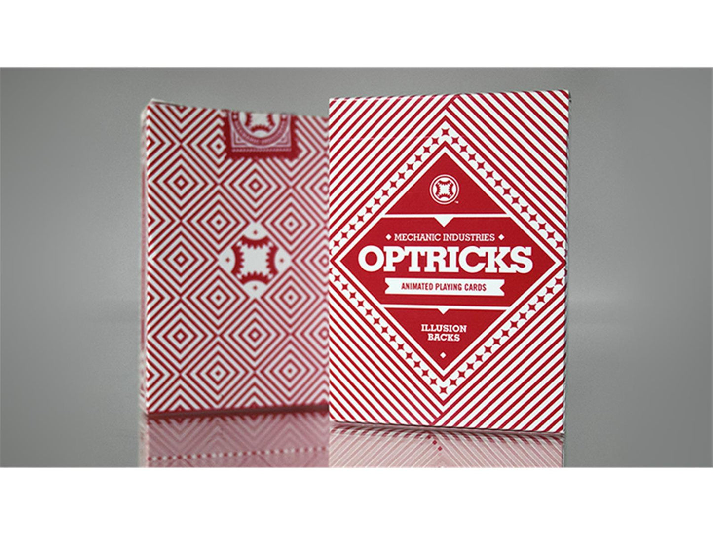 Mechanic Optricks (Red) Deck by Mechanic Industries