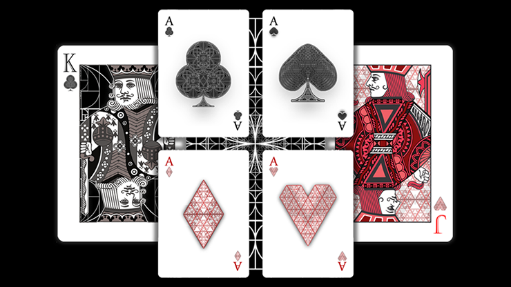 Fibs Playing Cards (White)