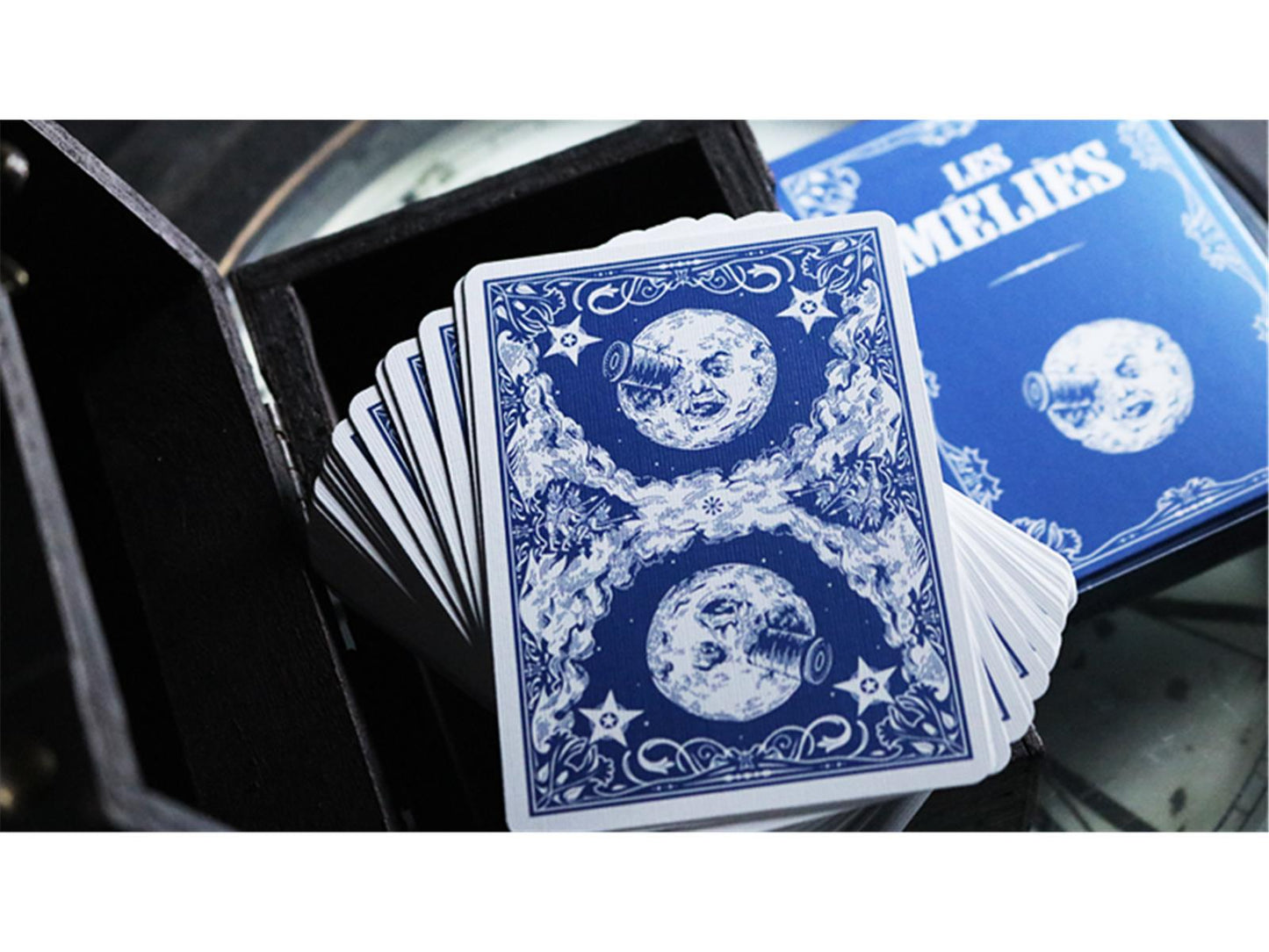 Les Melies Conquest Blue Playing Cards by Pure Imagination Projects