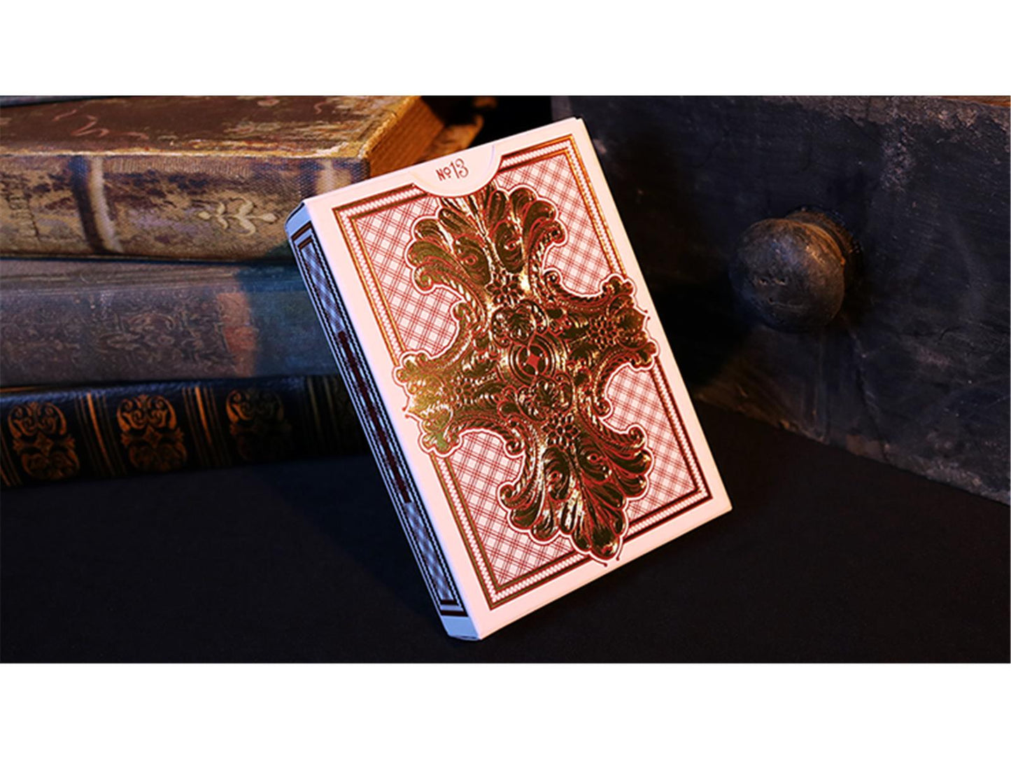 Intaglio Red Playing Cards by Jackson Robinson