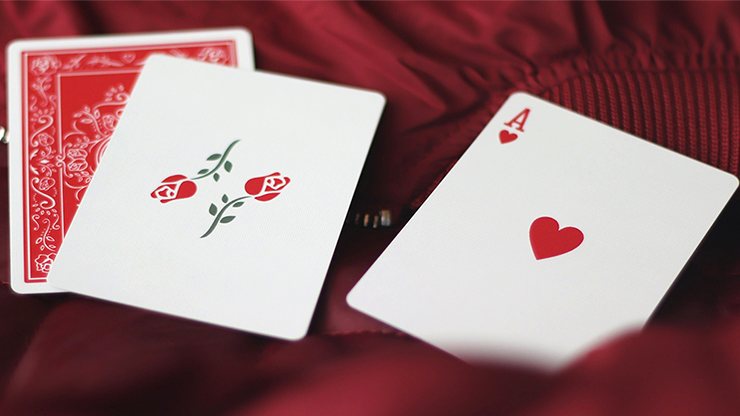 Black Roses Red Playing Cards