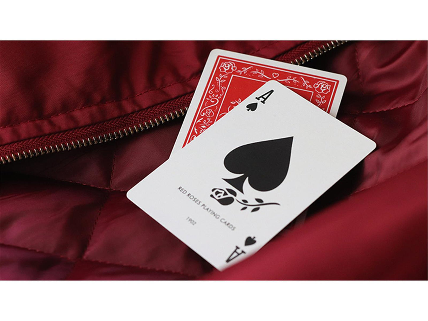 Black Roses Red Playing Cards