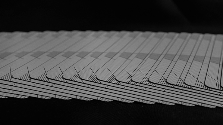 Between the Lines Playing Cards by Riffle Shuffle