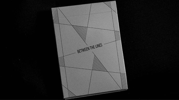 Between the Lines Playing Cards by Riffle Shuffle