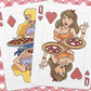 Passione's Pizza Playing Cards by LPCC