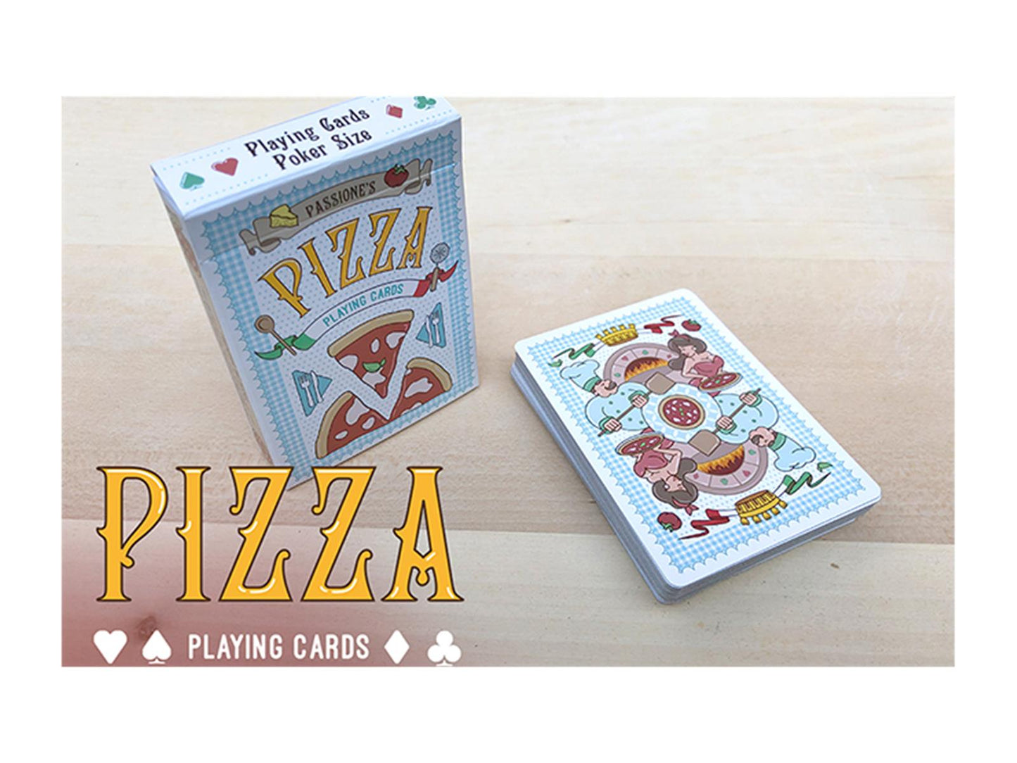 Passione's Pizza Playing Cards by LPCC