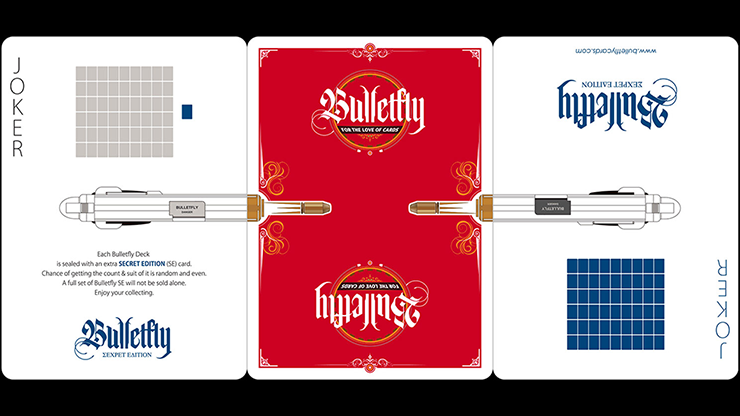 Bulletfly Playing Cards: Vino Edition