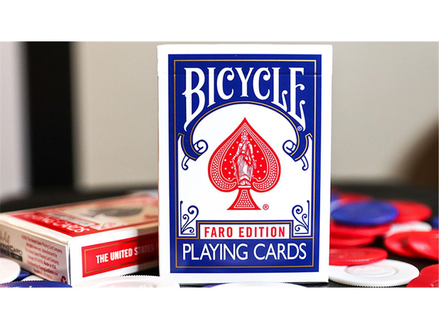 Limited Edition Bicycle Faro (Blue) Playing Cards