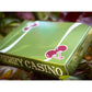 Cherry Casino (Sahara Green) Playing Cards