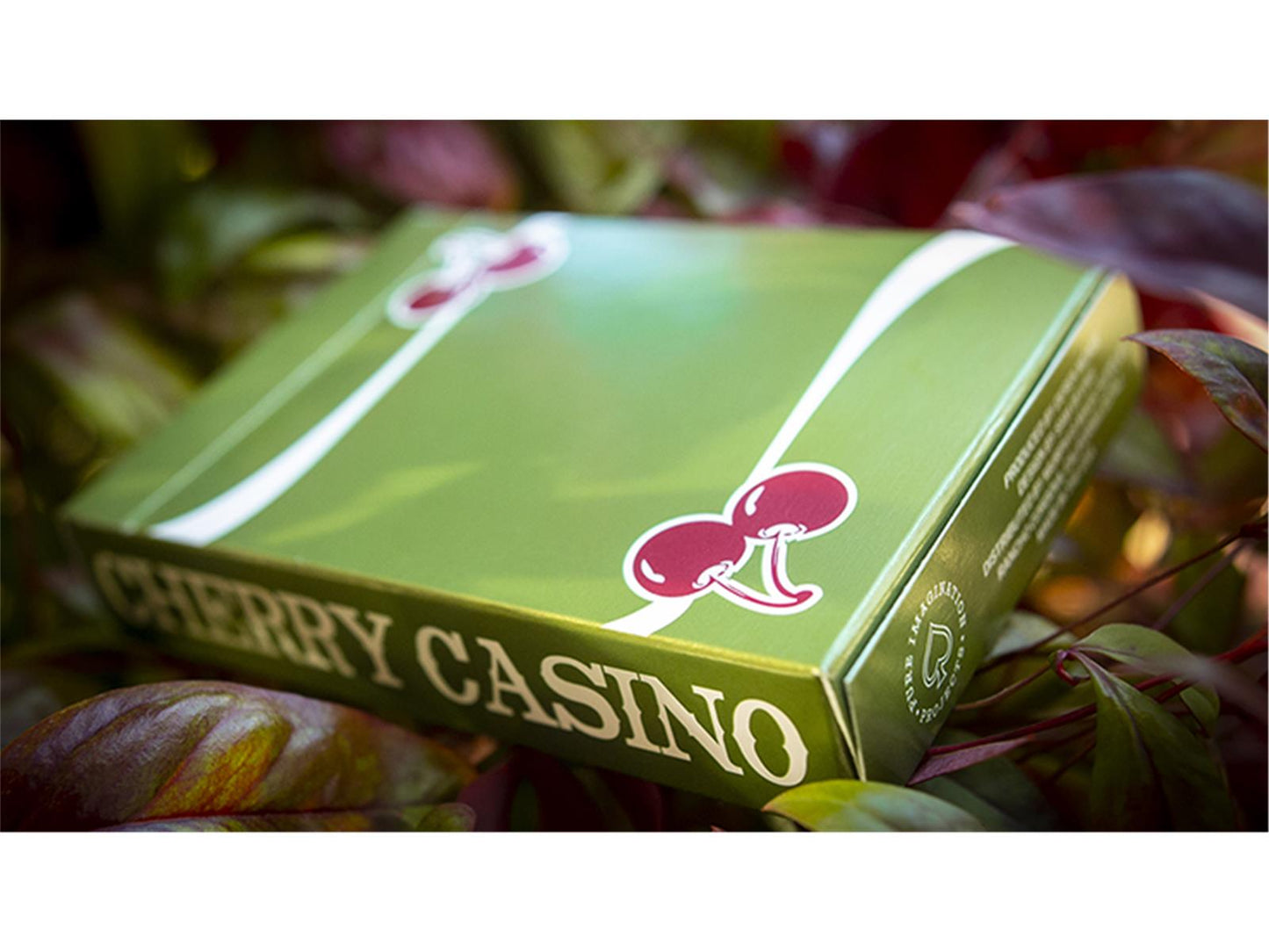 Cherry Casino (Sahara Green) Playing Cards