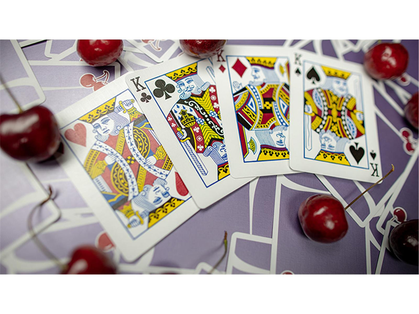 Cherry Casino Desert Inn Purple Playing Cards by Pure Imagination Projects