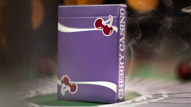 Cherry Casino Desert Inn Purple Playing Cards by Pure Imagination Projects