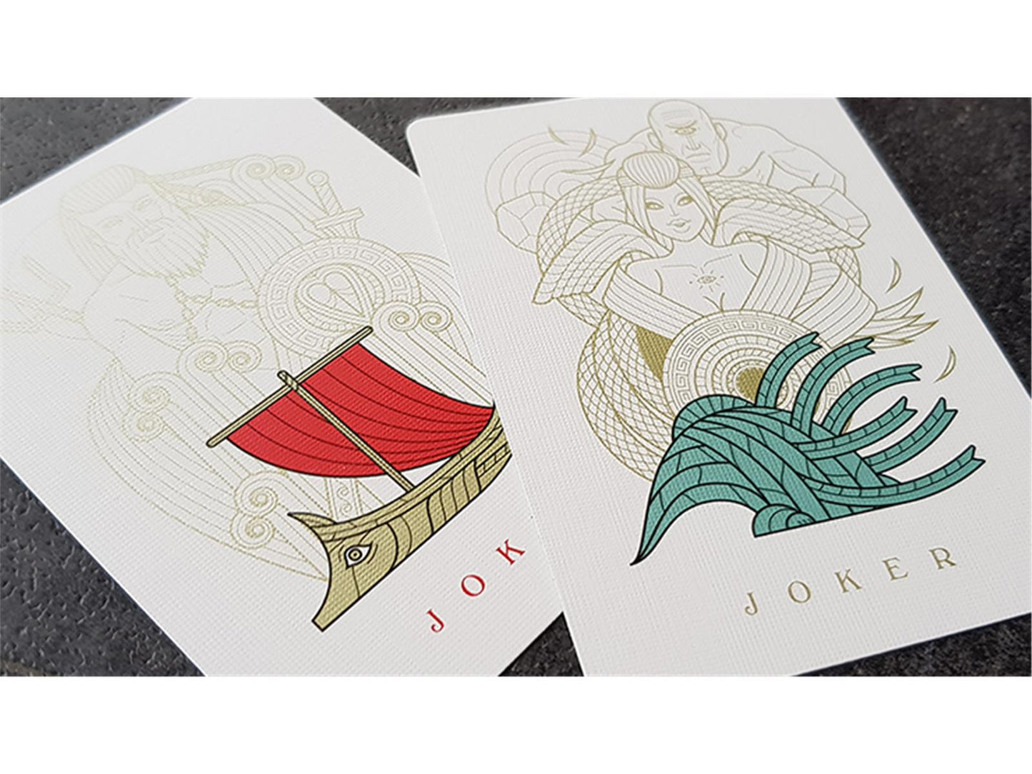 Odissea Neptune Playing Cards by Giovanni Meroni