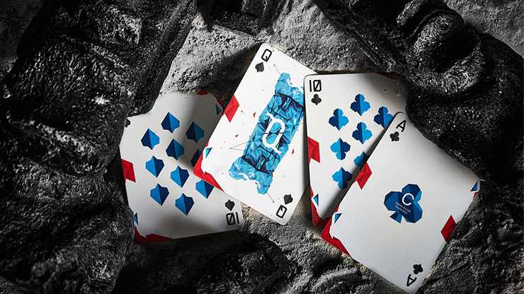 MOAI Blue Edition Playing Cards by BOCOPO