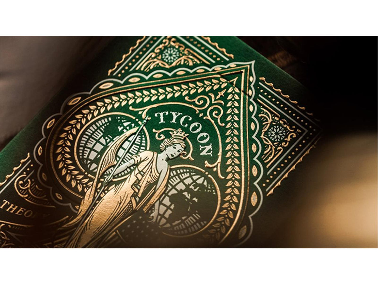 Tycoon (Green) Playing Cards Limited Edition by Theory11