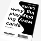 Wavy Playing Cards by Nathan Stichter