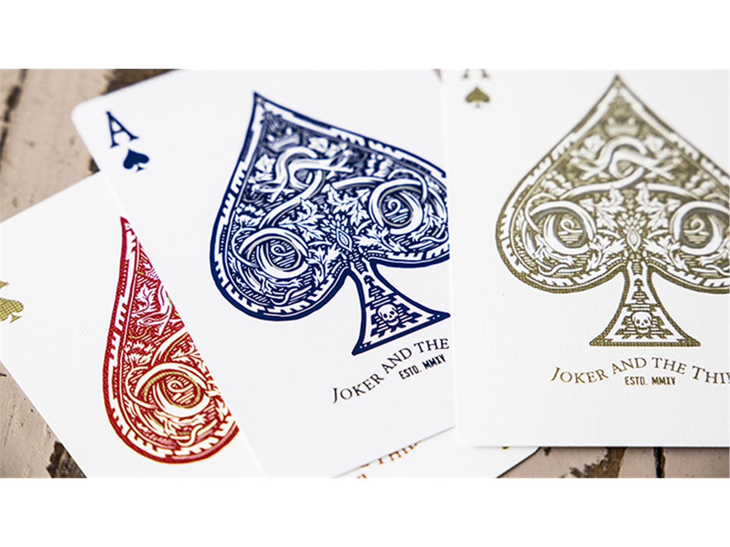 Blood Red Edition V3 Playing Cards by Joker and the Thief