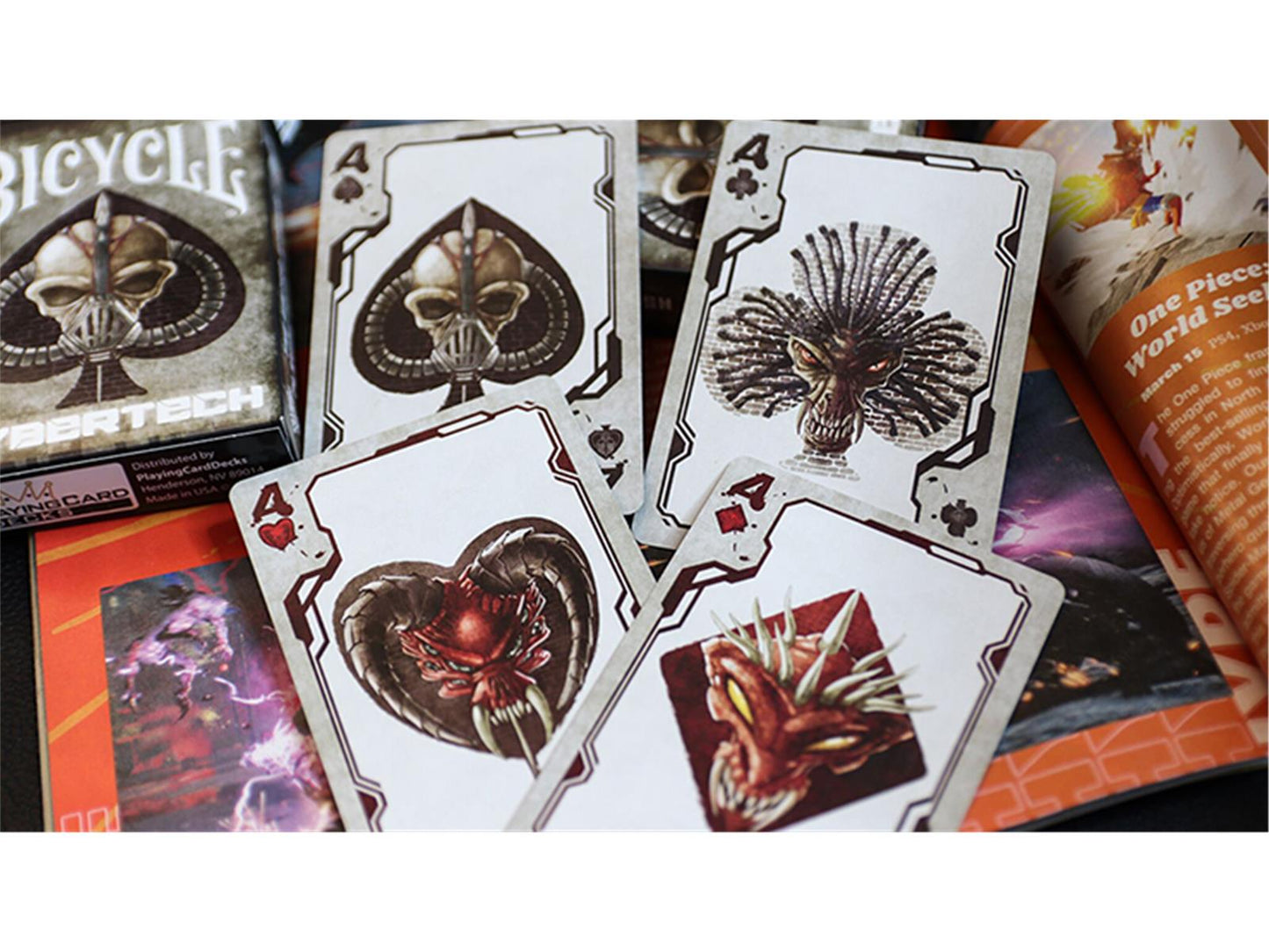 Limited Edition Bicycle Cybertech Playing Cards