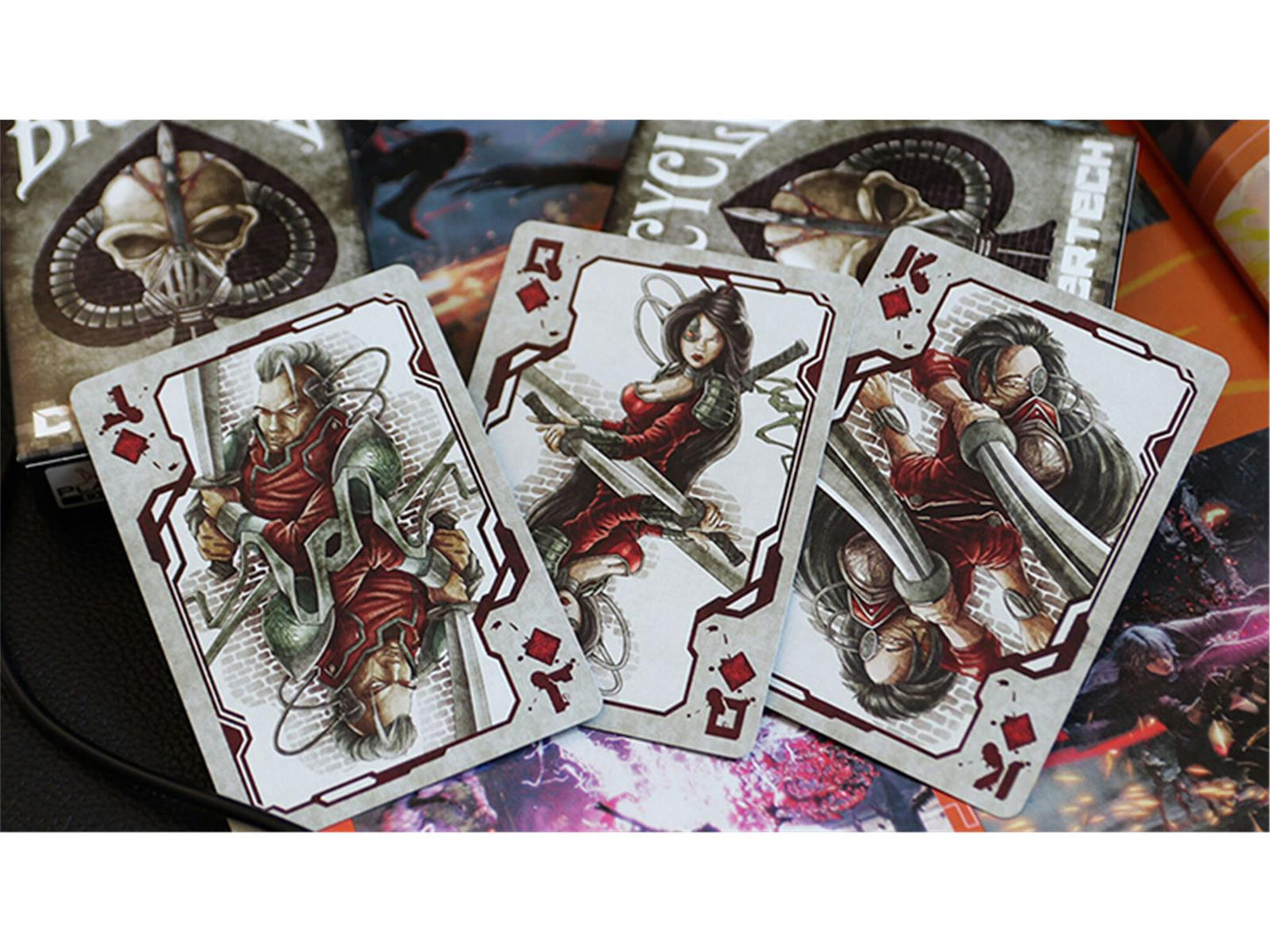 Limited Edition Bicycle Cybertech Playing Cards