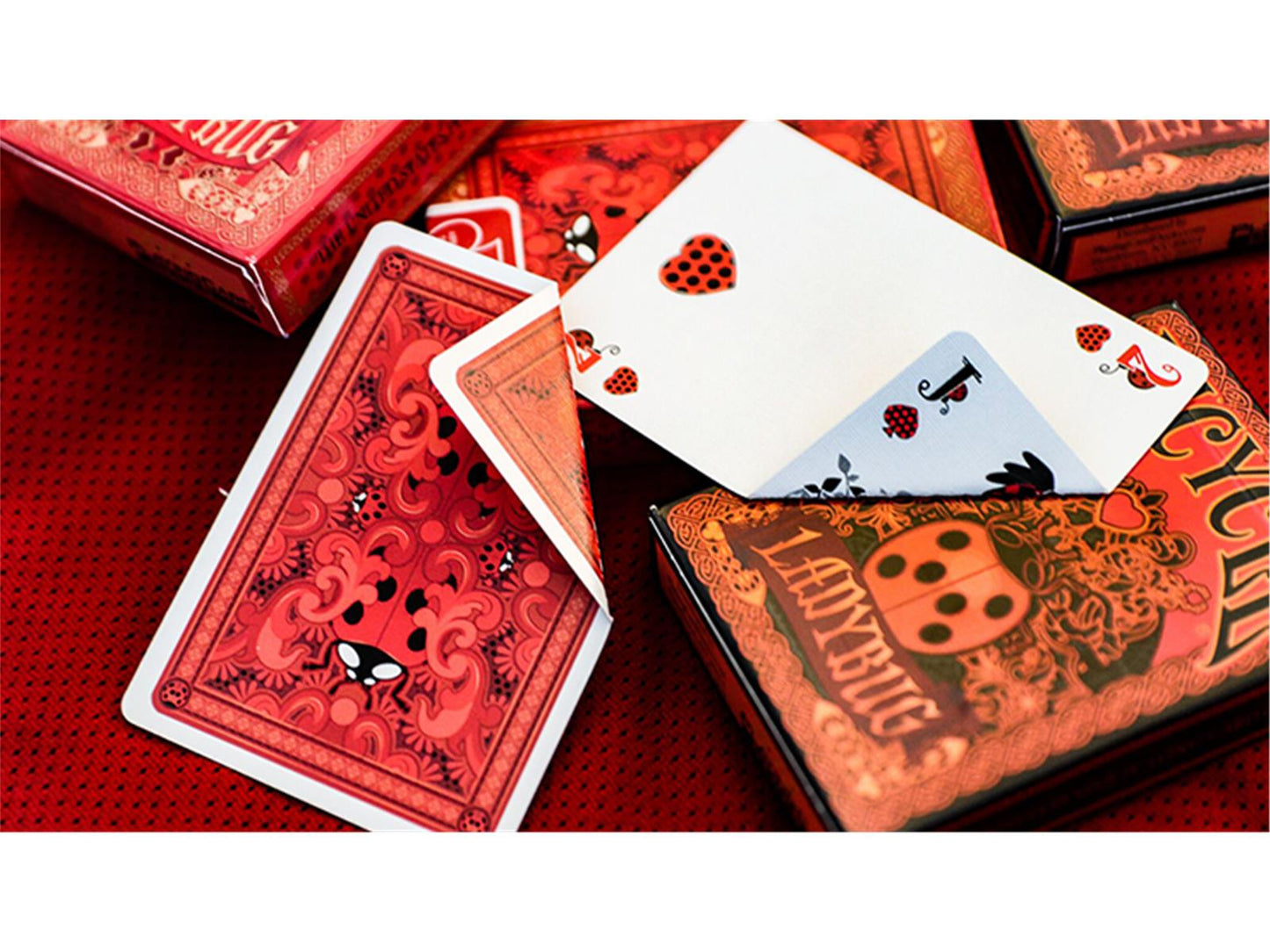 Limited Edition Bicycle Ladybug (Red) Playing Cards