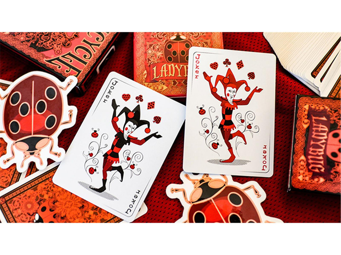 Limited Edition Bicycle Ladybug (Red) Playing Cards