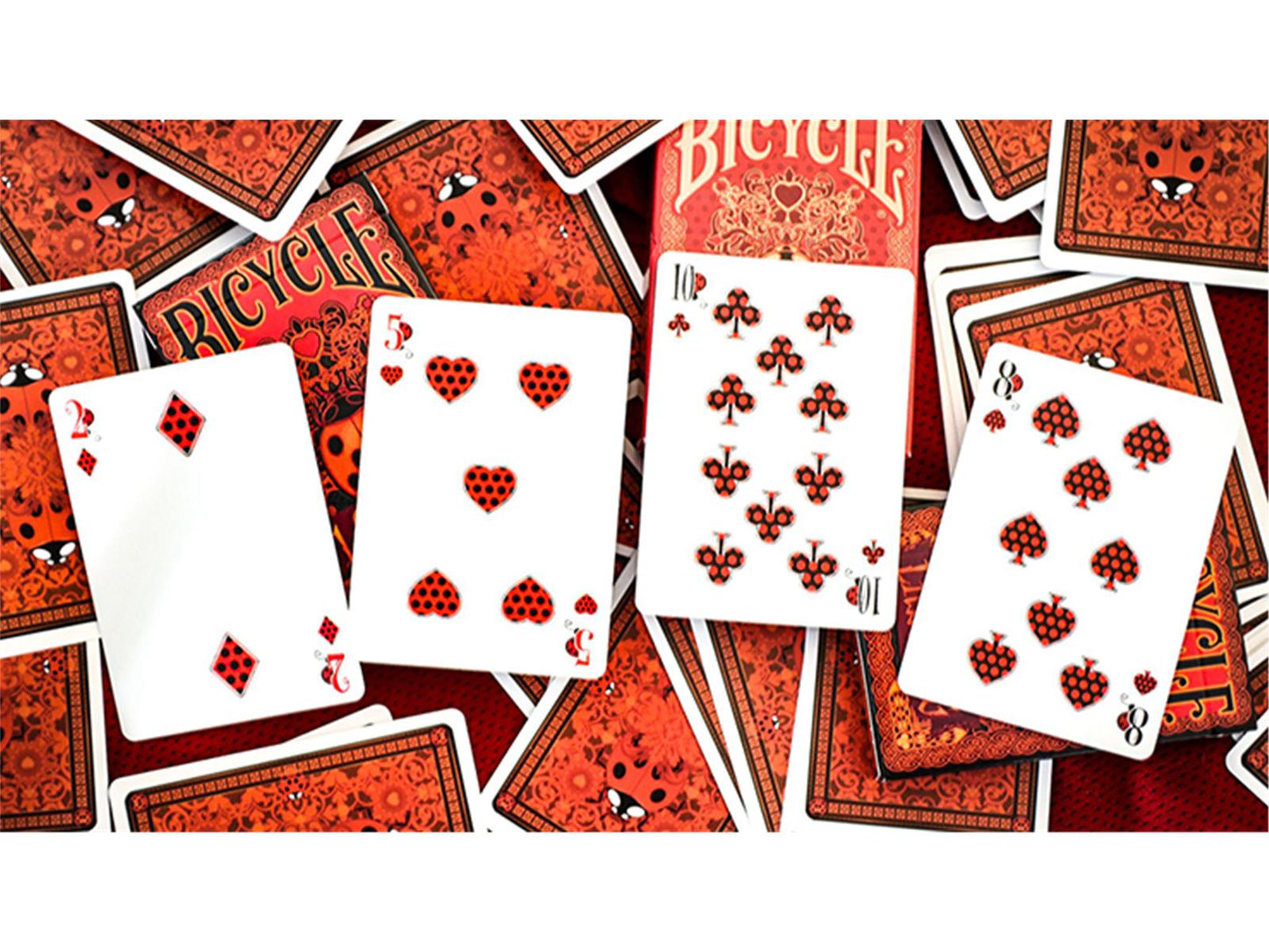 Limited Edition Bicycle Ladybug (Red) Playing Cards