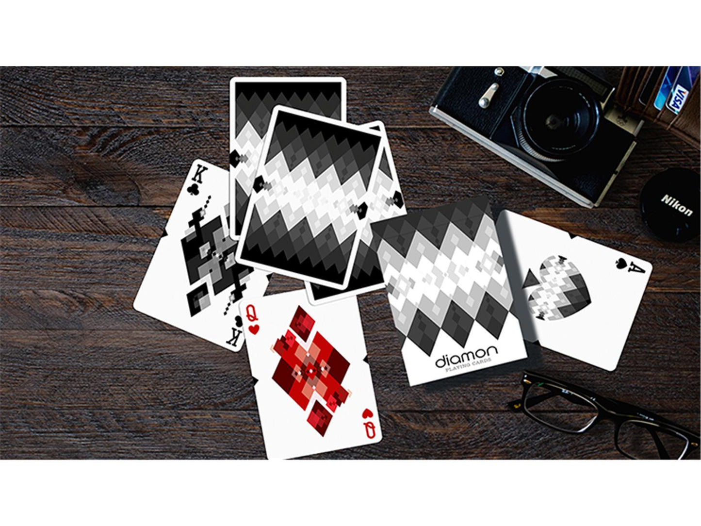 Diamon Playing Cards N. 10