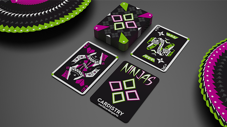 Limited Edition Cardistry Ninjas Remix by De'vo Playing Cards