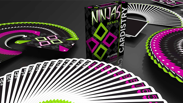 Limited Edition Cardistry Ninjas Remix by De'vo Playing Cards