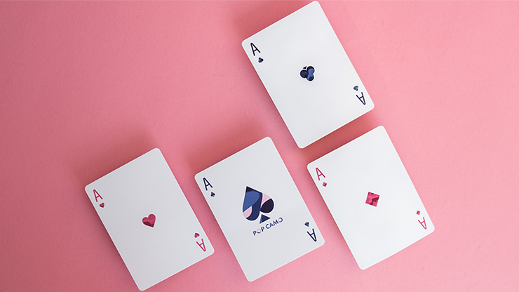 Limited Edition POP CAMO Playing Cards by Riffle Shuffle