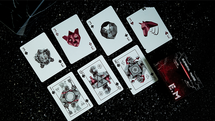 Elemental Master Red Edition Playing Cards by TCC