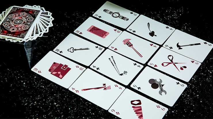 Elemental Master Red Edition Playing Cards by TCC