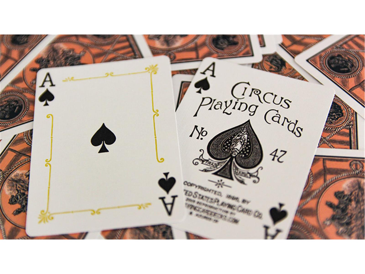 Circus No. 47 (Peach) Playing Cards