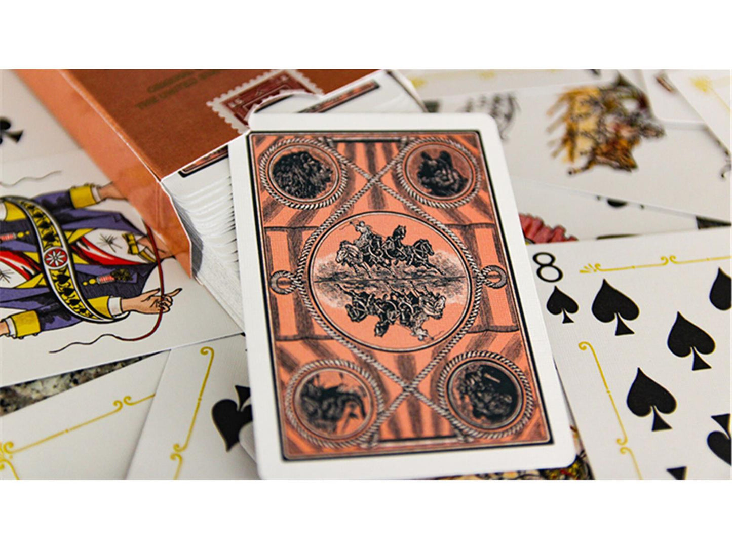 Circus No. 47 (Peach) Playing Cards