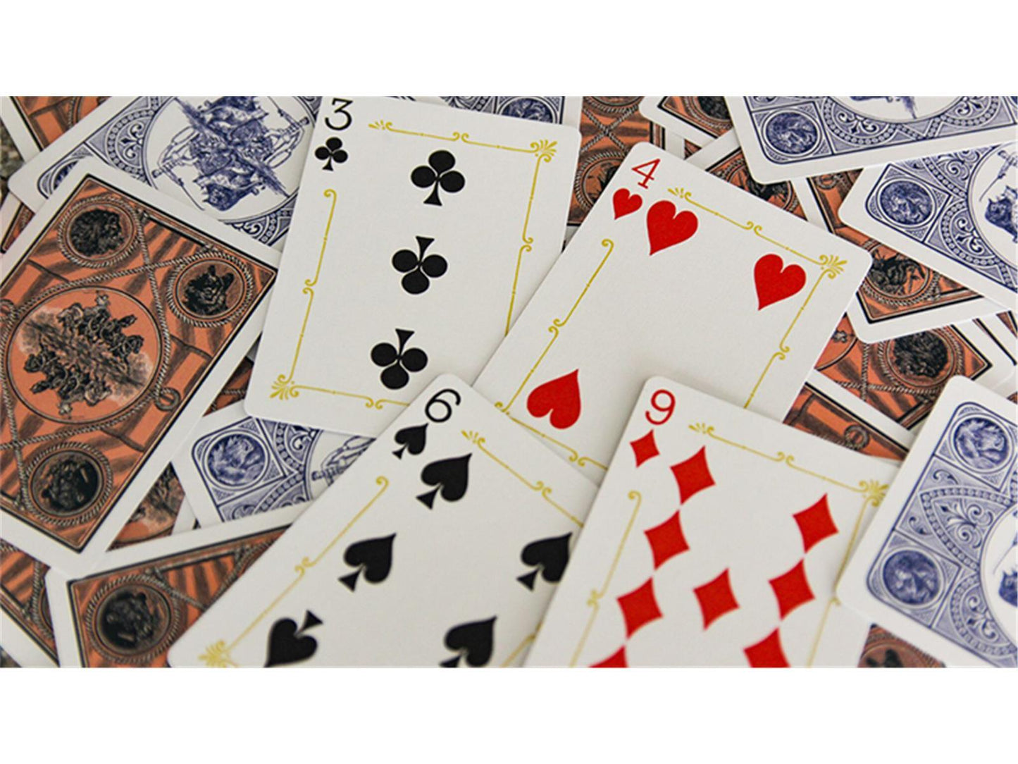 Circus No. 47 (Blue) Playing Cards