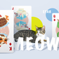 Meow Star Vending Machine (Cherry) Playing Cards by Bocopo